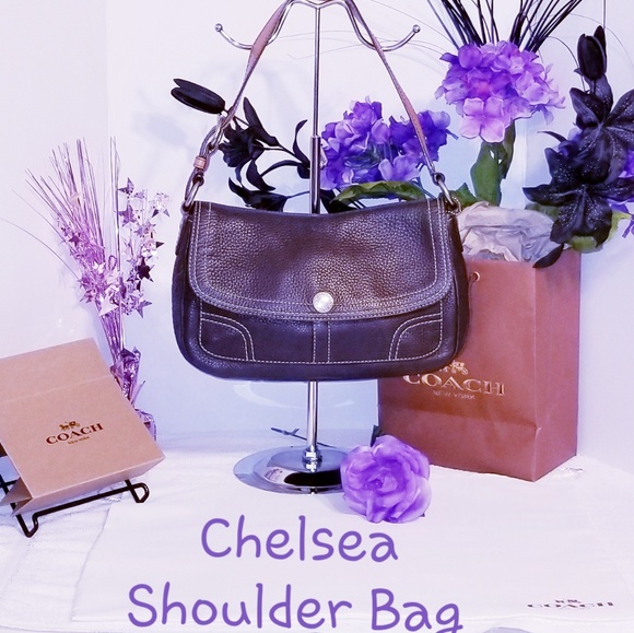 💯Authentic Coach Chelsea Shoulder Bag F12336